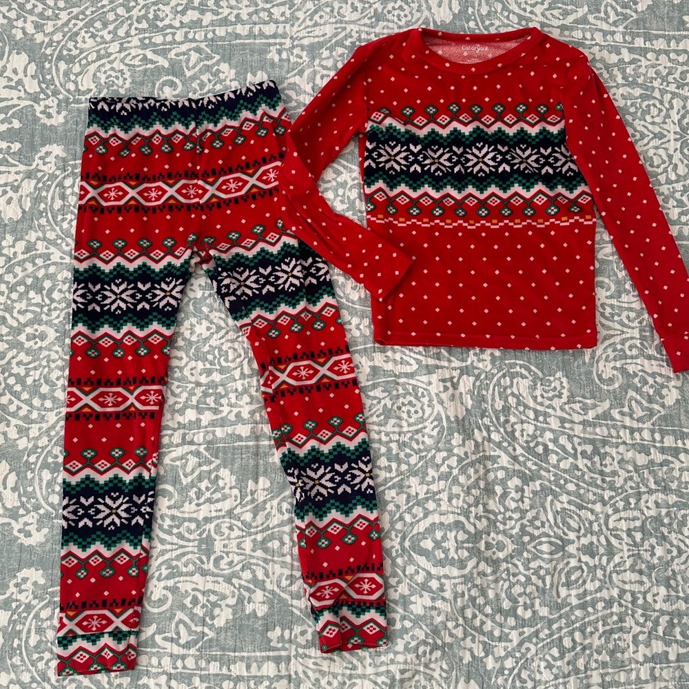 💖 3 for $15 Cat and Jack Christmas Pajamas
